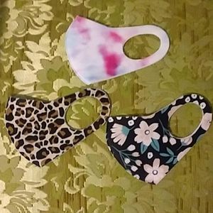 Bundle of 3 Adult Face Masks